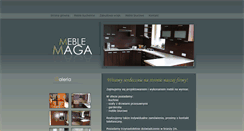 Desktop Screenshot of meble-maga.pl