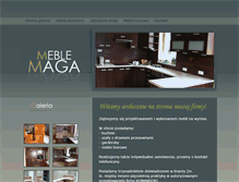 Tablet Screenshot of meble-maga.pl